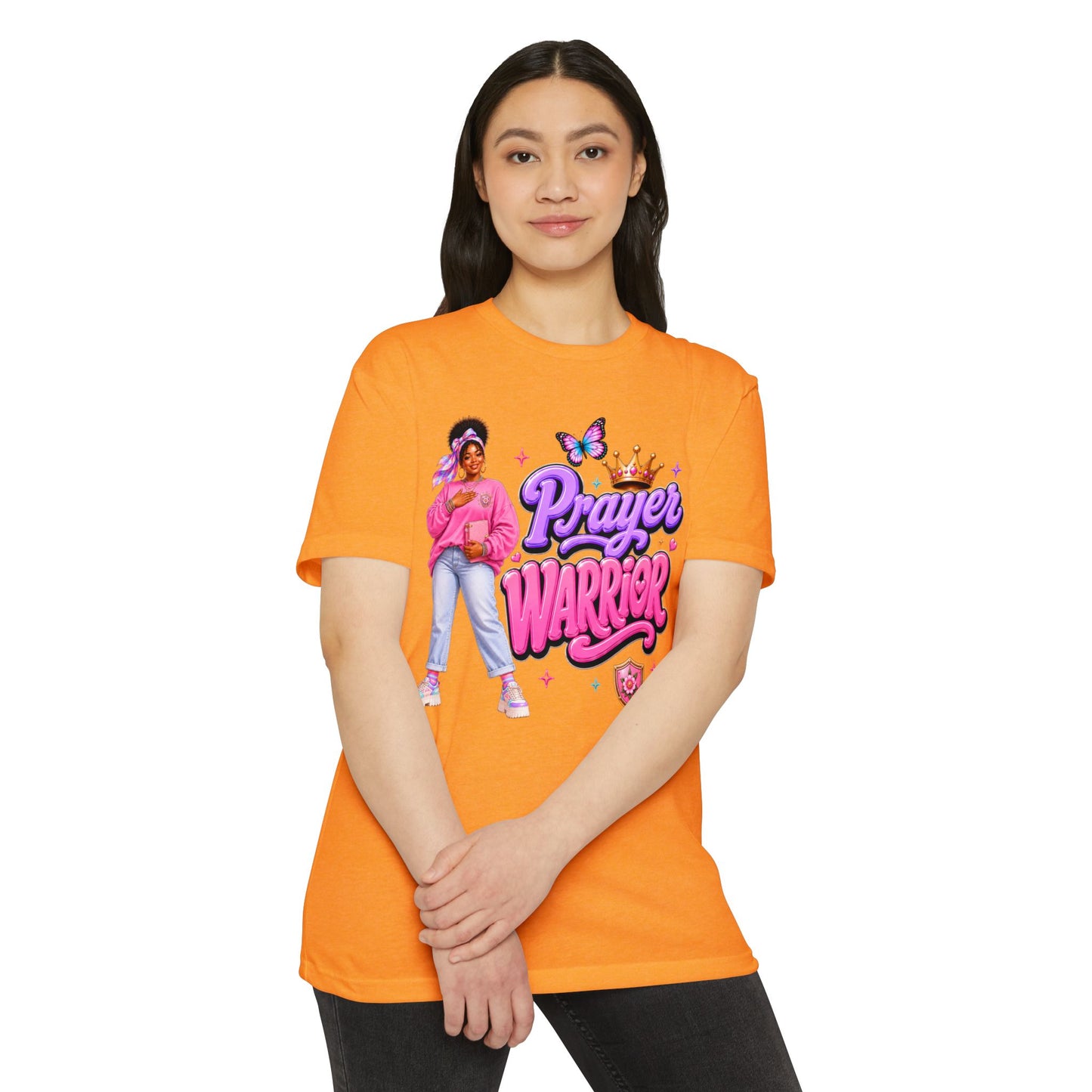 Prayer Warrior T-Shirt — Empowering Faith Graphic Tee
