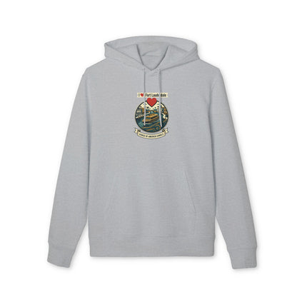 Fort Lauderdale Canal Hoodie — I  Fort Lauderdale Graphic Pullover