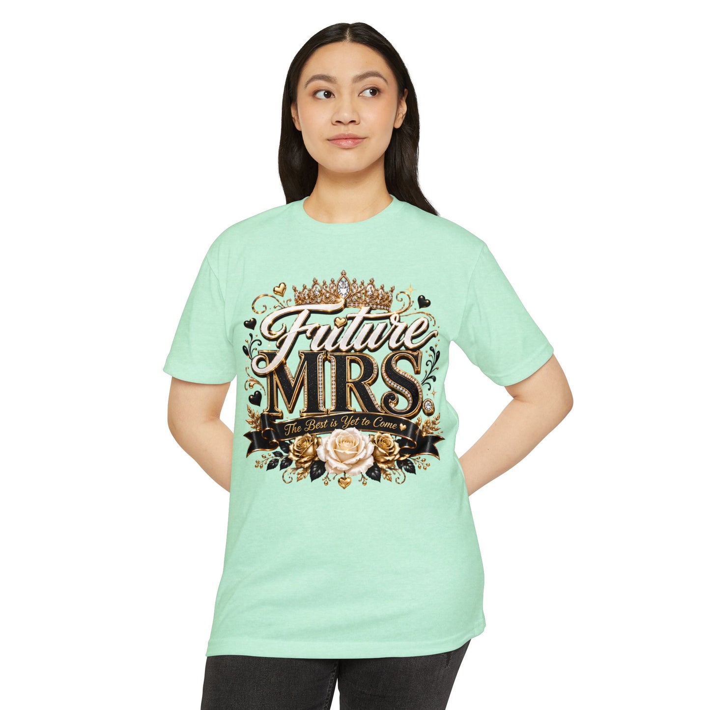 Future MRS T-Shirt — Bridal 'Future Mrs.' Graphic Tee for Bachelorette & Engagement