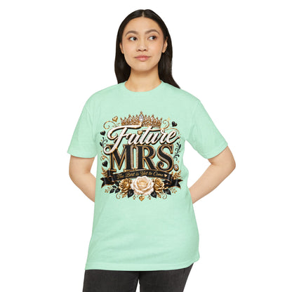 Future MRS T-Shirt — Bridal 'Future Mrs.' Graphic Tee for Bachelorette & Engagement