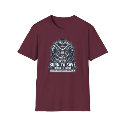 Coast Guard 'Born to Save' T-Shirt