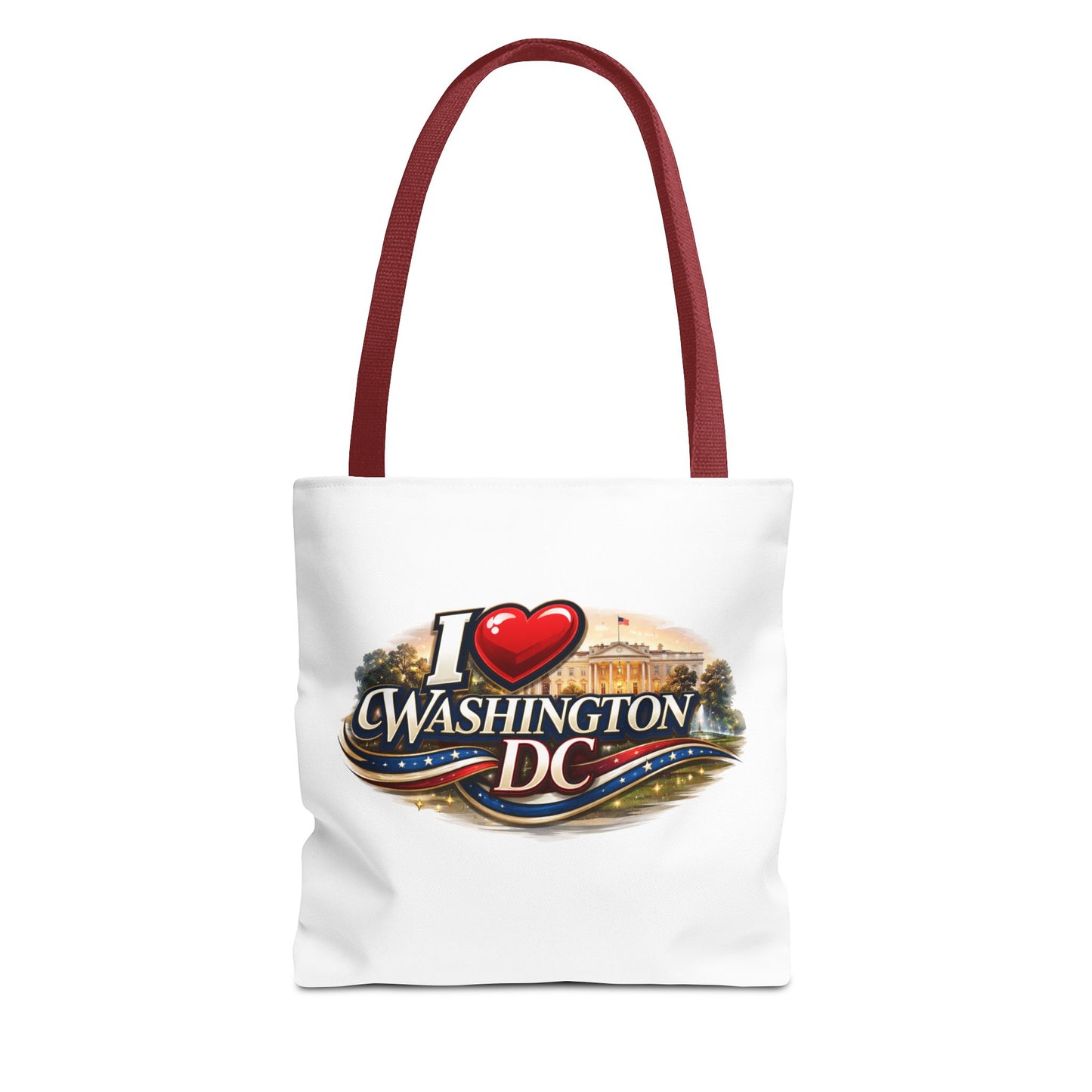 I  Washington DC Tote Bag — Souvenir City Landmark Shopper