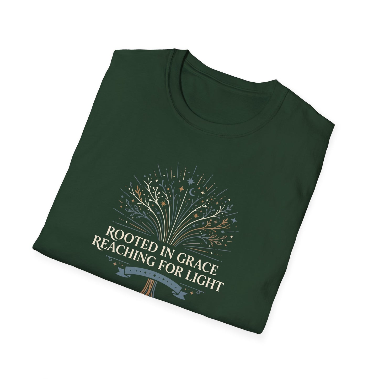 Rooted in Grace Reaching for Light T-Shirt
