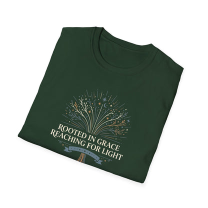 Rooted in Grace Reaching for Light T-Shirt