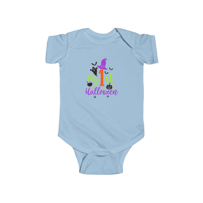 Infant Bodysuit - "My 1st Halloween" Cute Witch Baby Halloween Onesie