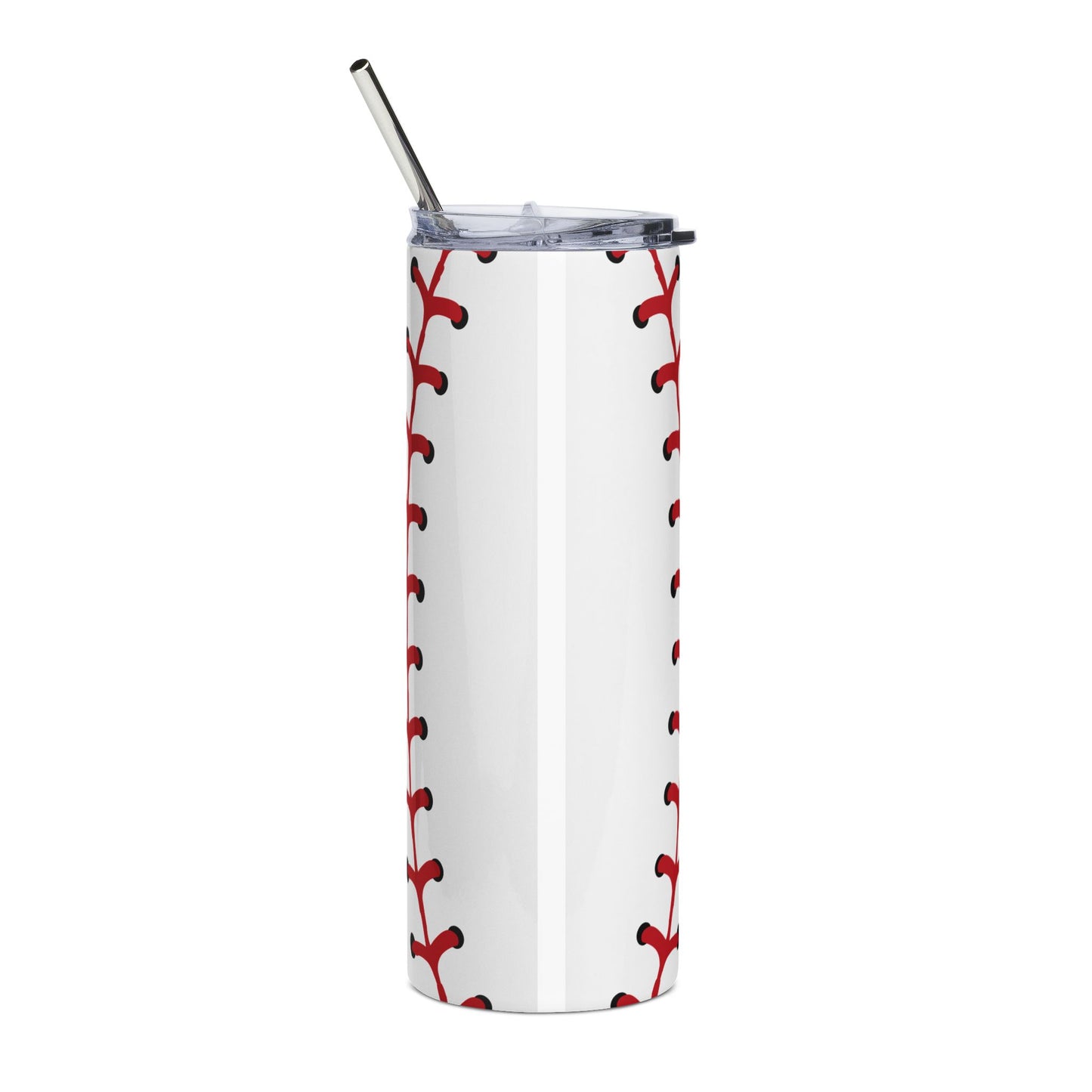 20oz Baseball Dad Stainless Steel Tumbler — "My Favorite Baseball Player Calls Me Dad"