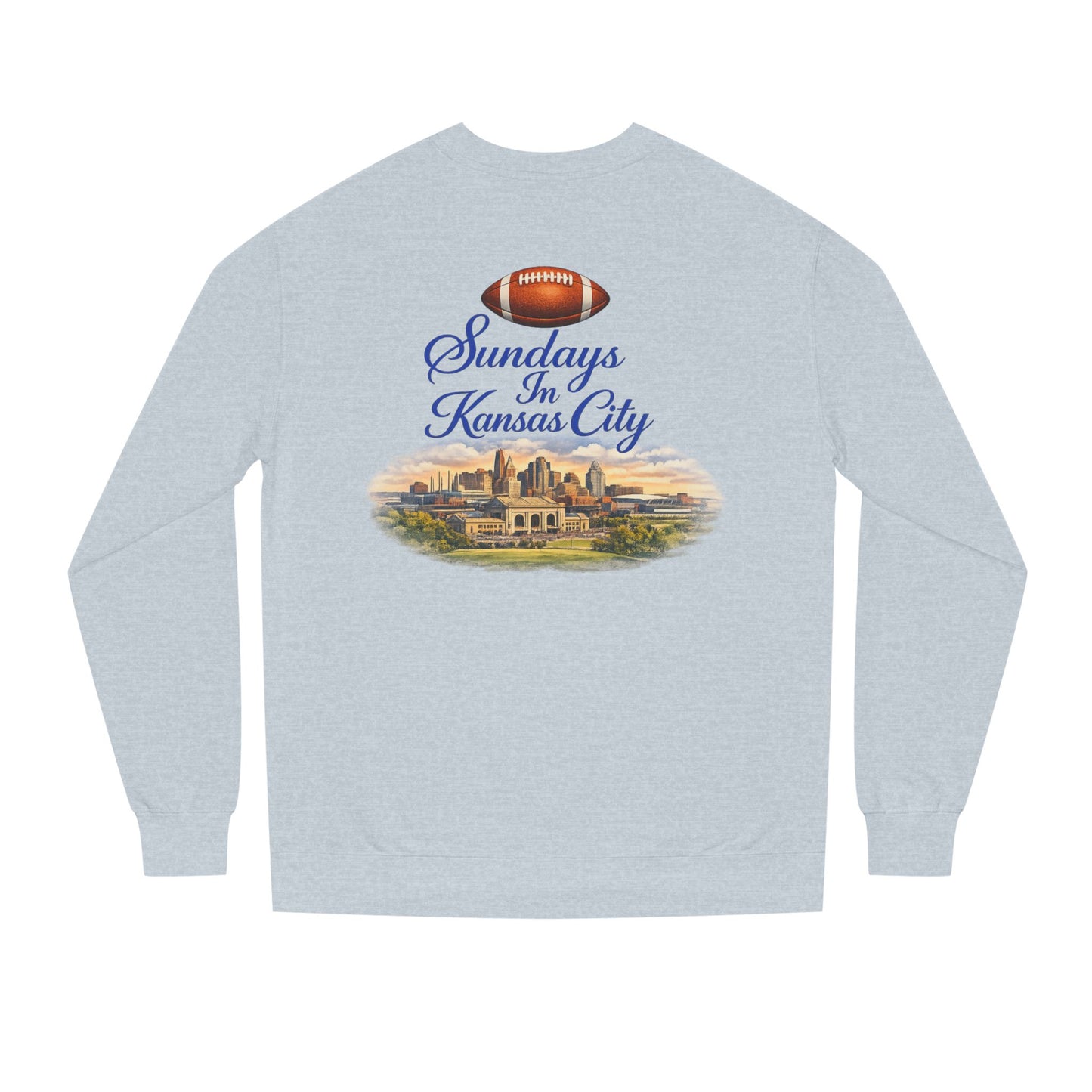 Sundays in Kansas City Sweatshirt — Vintage Skyline Football Crewneck