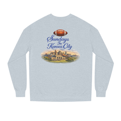 Sundays in Kansas City Sweatshirt — Vintage Skyline Football Crewneck