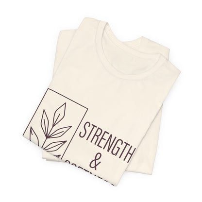 Strength & Softness Tee — First Lady Inspirational Graphic T-Shirt