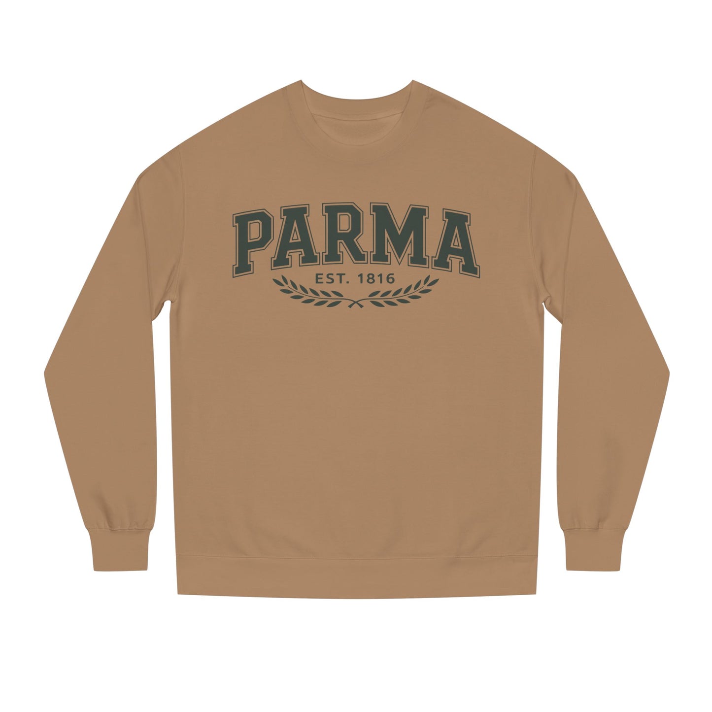 Parma Vintage Crewneck Sweatshirt — 'PARMA EST. 1816' Collegiate Pullover