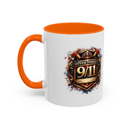 Never Forget 9/11 Memorial Coffee Mug