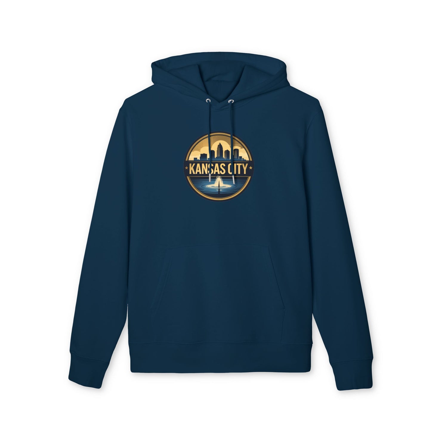 Kansas City Skyline Hoodie — Retro Cityscape Pullover