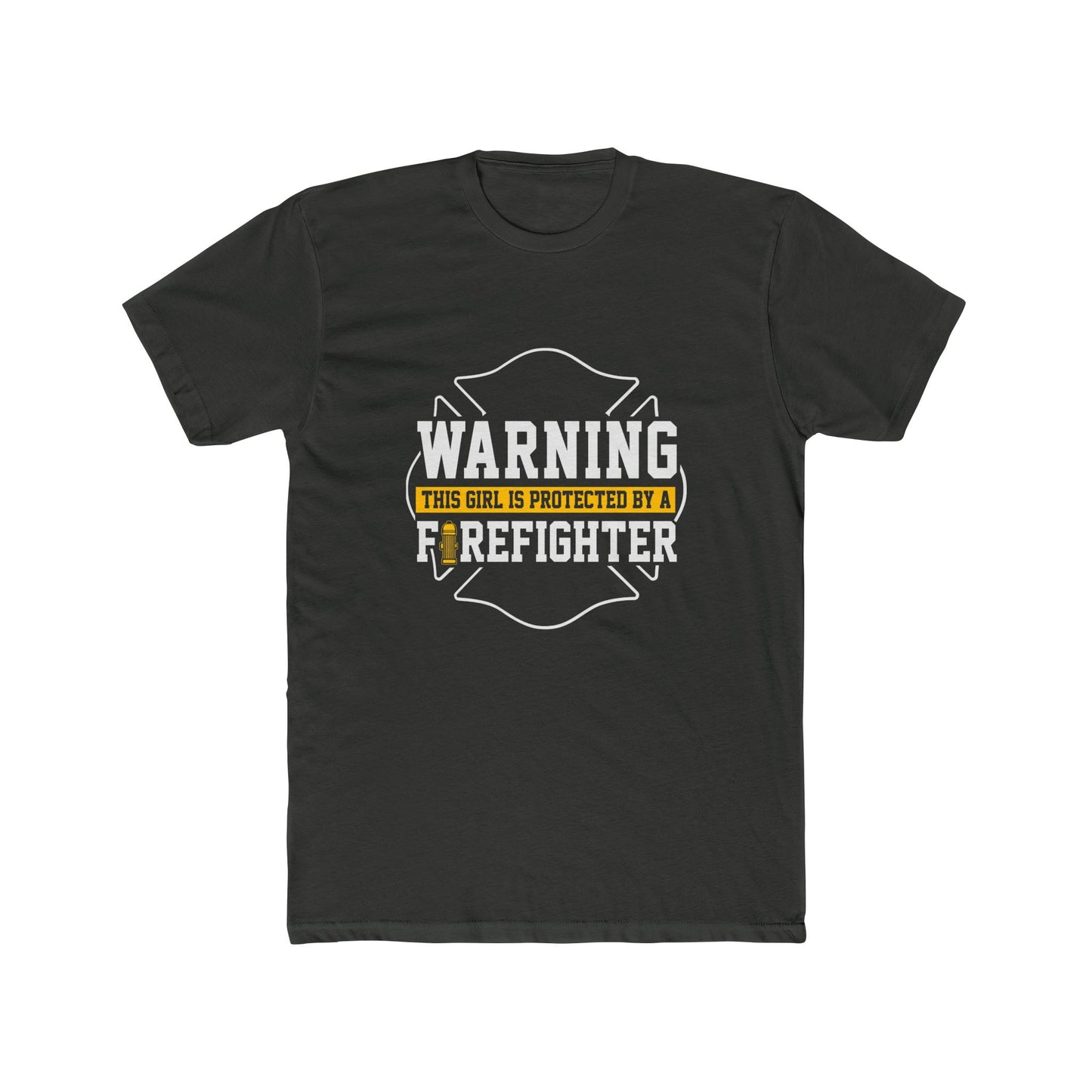 Warning This Girl Is Protected By A Firefighter T-Shirt