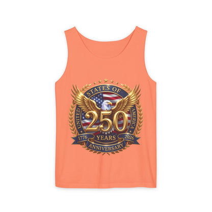 250 Years Anniversary Eagle Tank Top — United States Bicentennial Celebration Tee