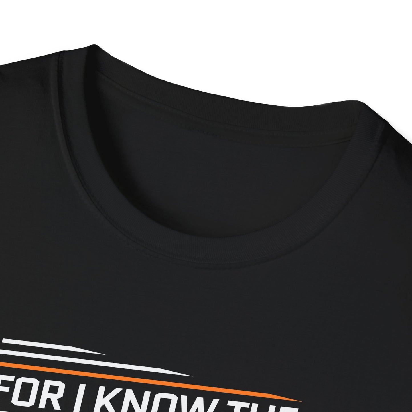 For I Know the Plans I Nave for You Declares the Lord Plans to Prosper You and Not to Harm You Plans to Give You Hope and a Future T-Shirt
