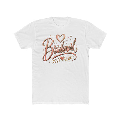 Bridesmaid Rose Gold Script T-Shirt