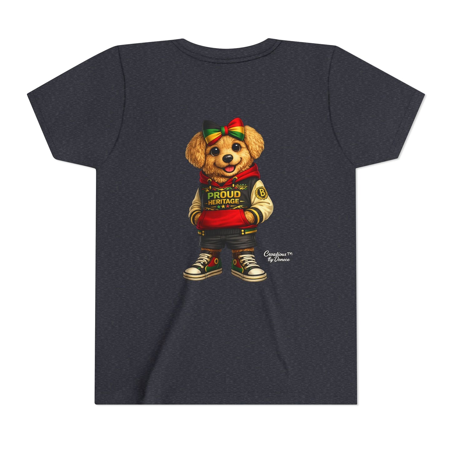 Kids Rasta Bear 'Proud Heritage' Tee
