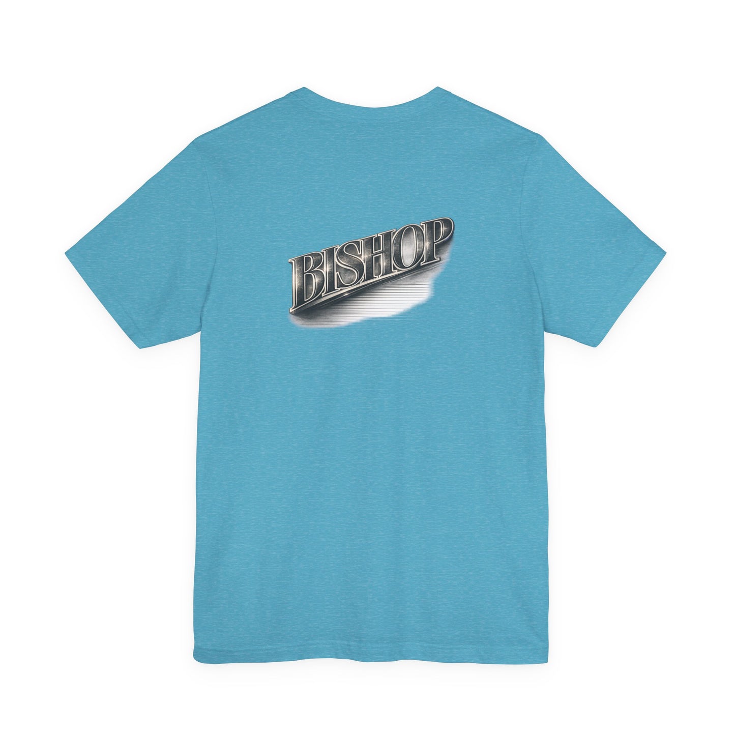Bishop Retro Chrome Logo T‑Shirt