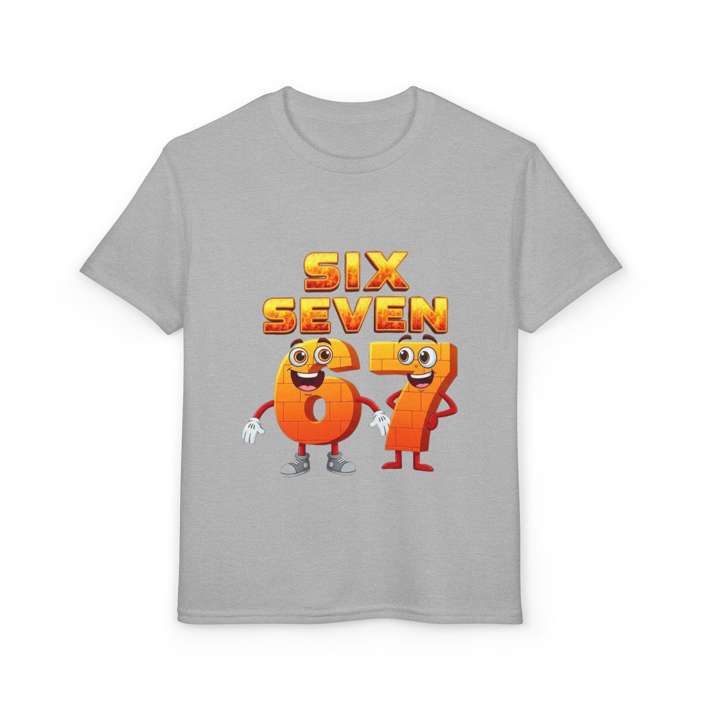 Six Seven 67 Kids T-Shirt – Cute Cartoon Number Shirt for Boys & Girls
