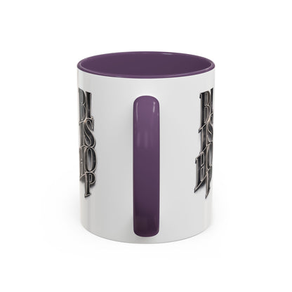 Bishop Vertical Logo Accent Coffee Mug — 11/15oz