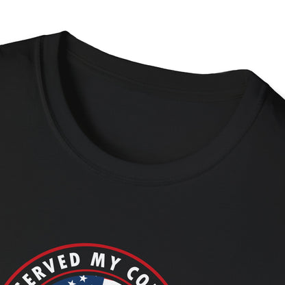 I Served My Country Us Airforce Veteran T-Shirt