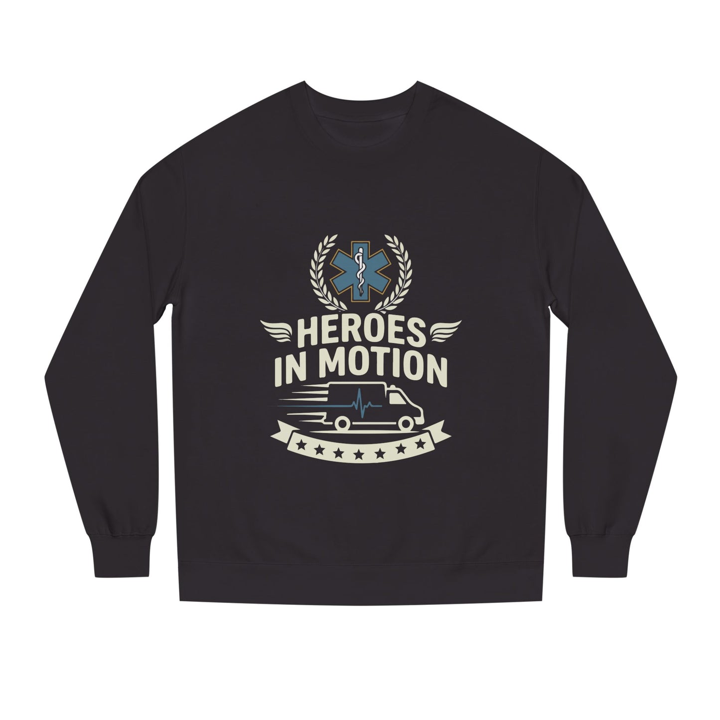 Heroes In Motion Sweatshirt — EMS Paramedic Tribute Crewneck