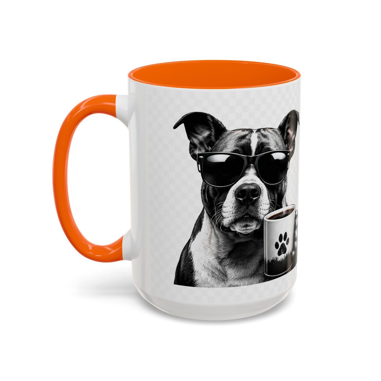 Dog Lover Coffee Mug — "I Don't Need Therapy I Just Need My Dog (And Coffee)" Accent Mug