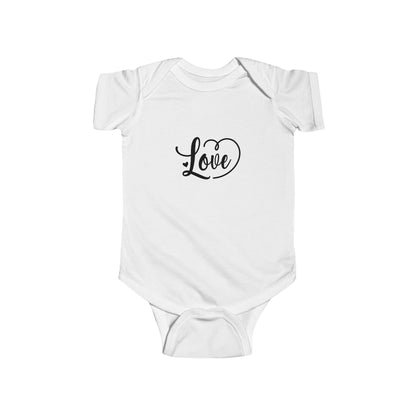Love Heart Infant Bodysuit