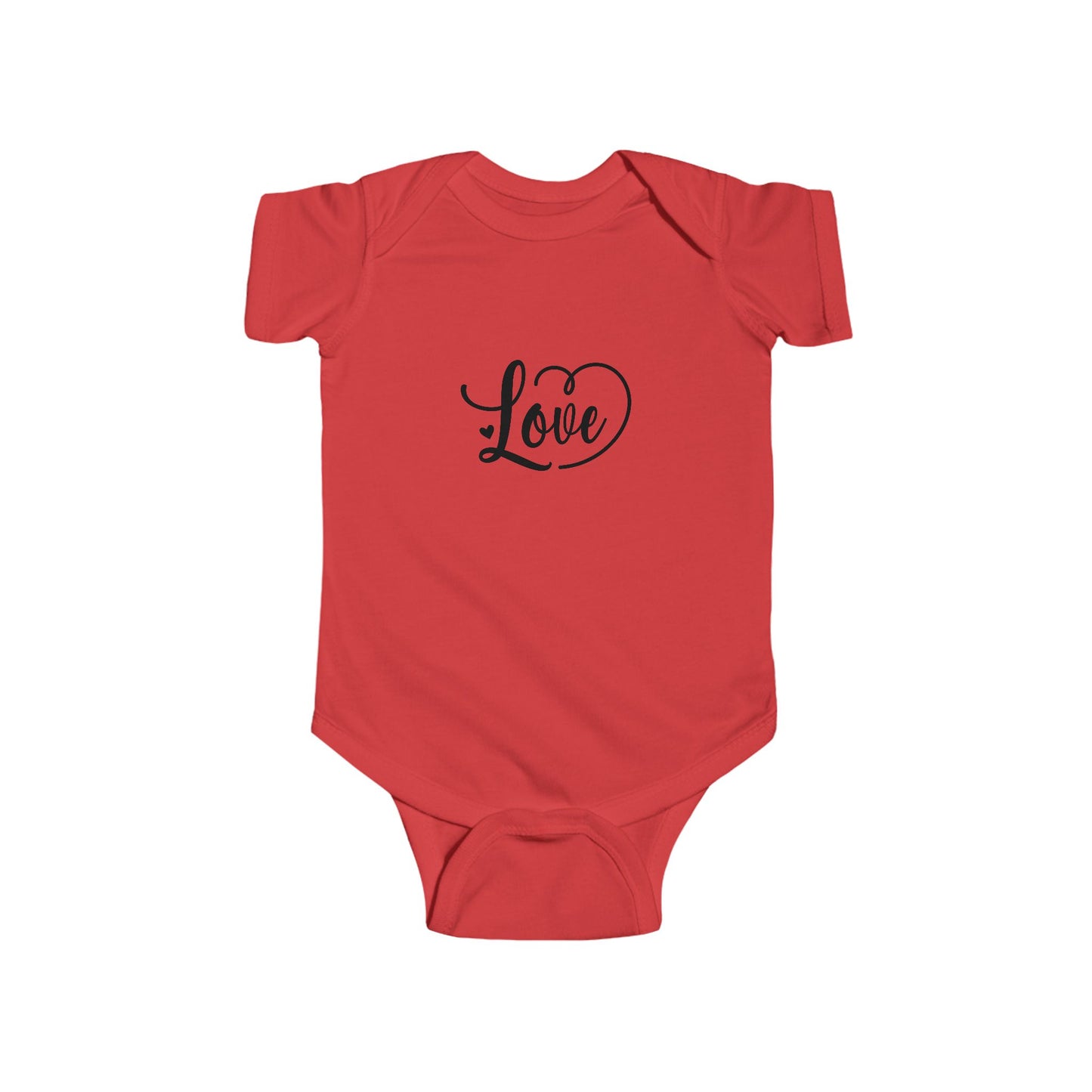 Love Heart Infant Bodysuit