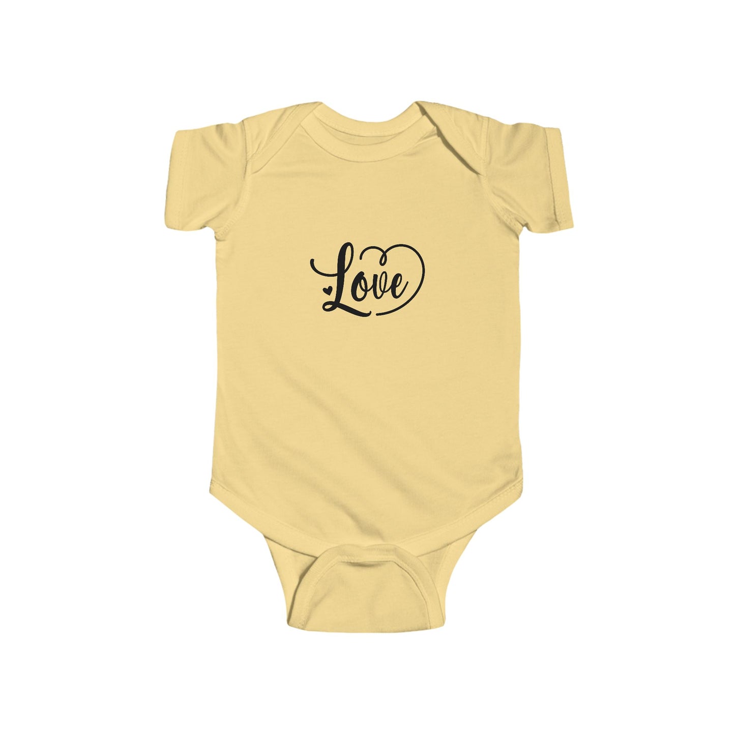 Love Heart Infant Bodysuit