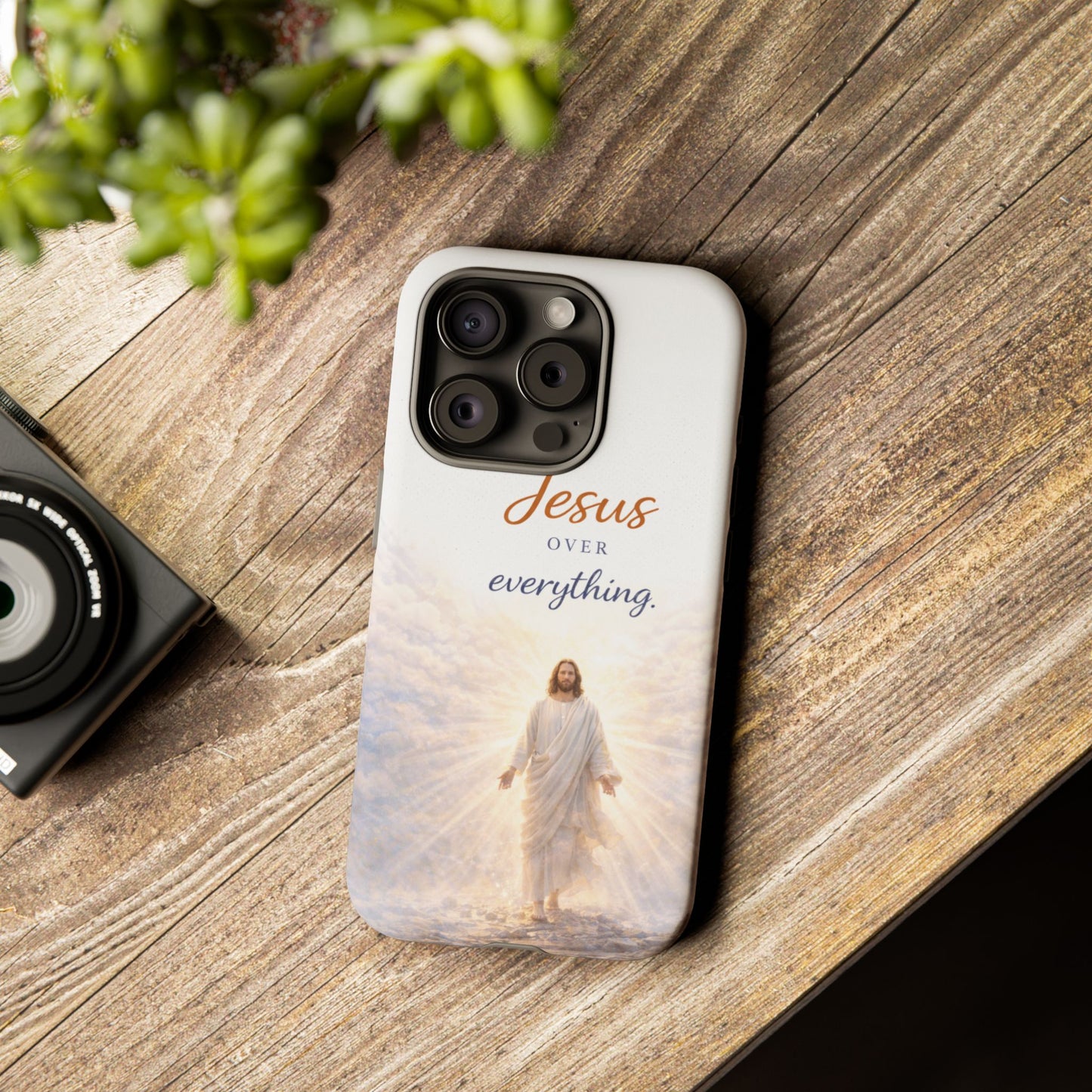 Jesus Over Everything Phone Case