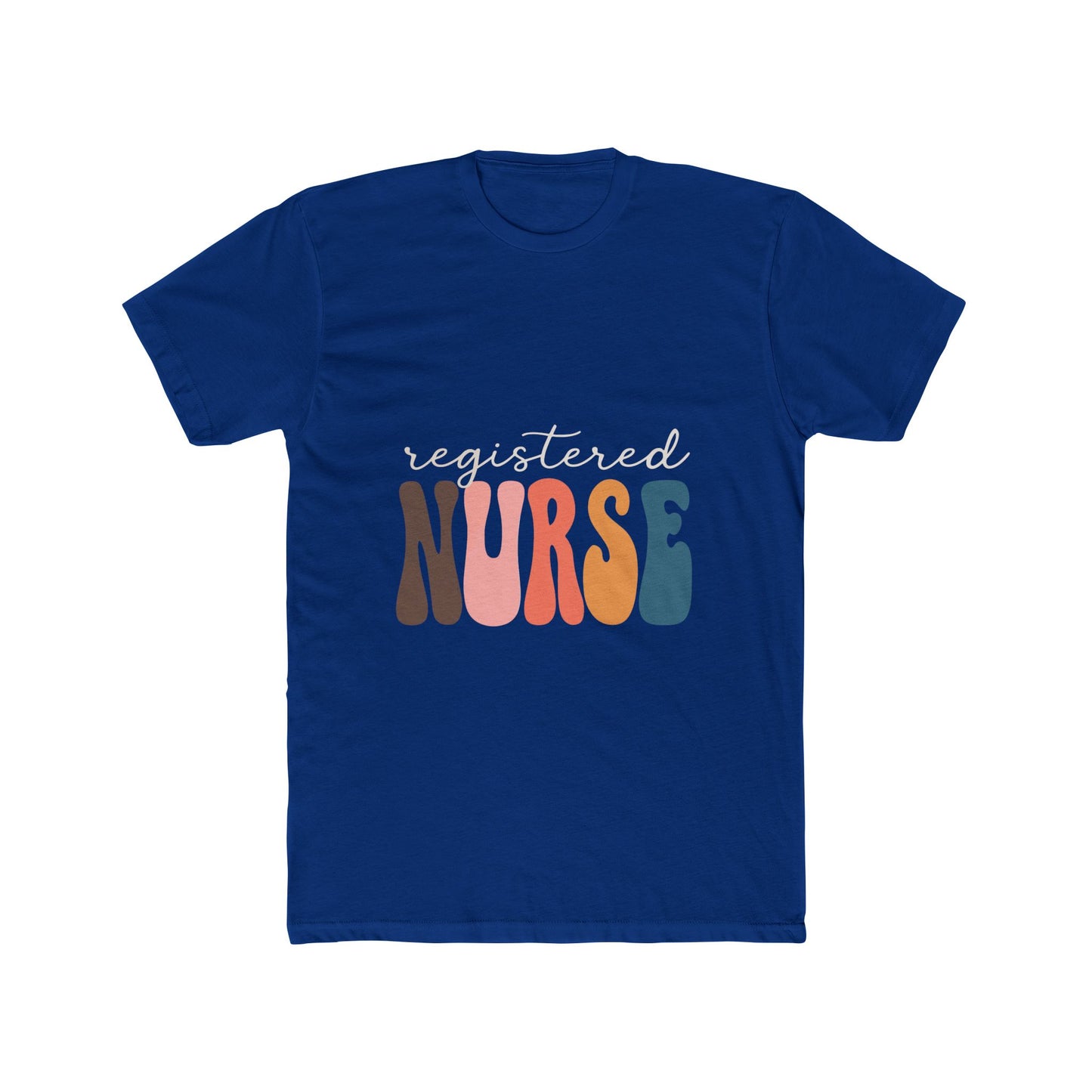 Nurse Retro Bubble Letter T-Shirt