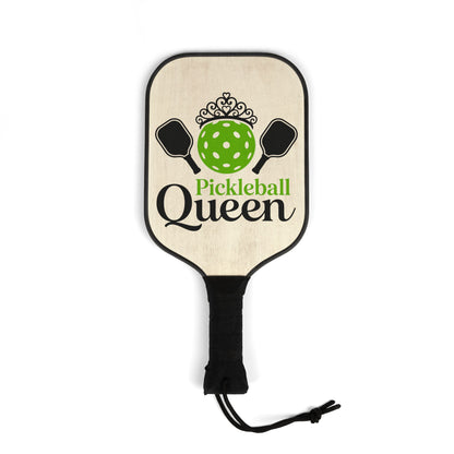 Pickleball Queen Paddle Set — 2-Pack Pickleball Kit with Balls, Crown Design