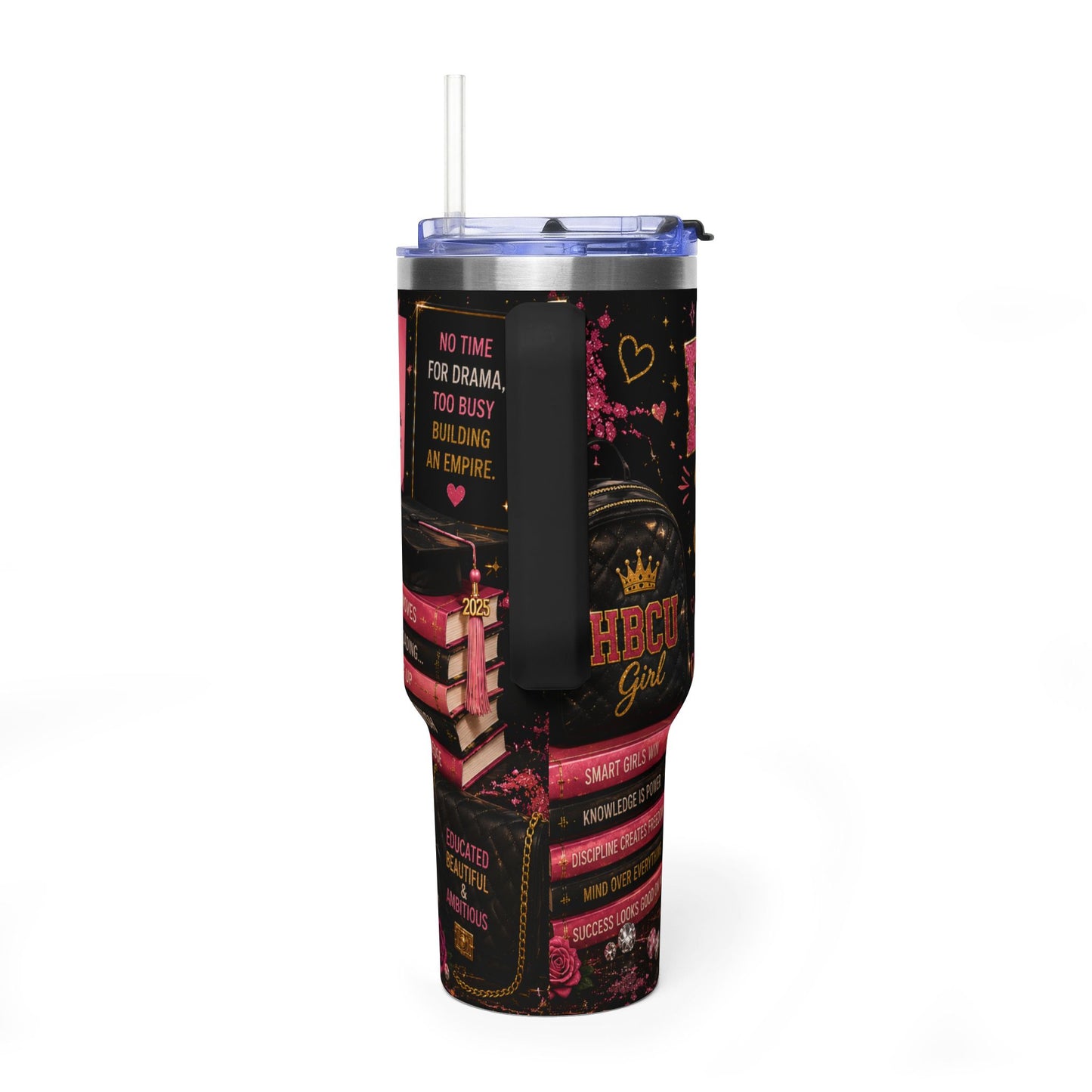 Books Before Boys 40oz Vacuum Tumbler – Reading Lover Travel Mug
