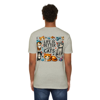 Life Is Better With Cats T-Shirt