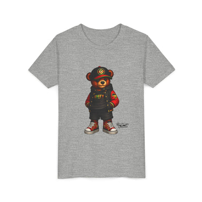 Youth Tee — 'Unity' Streetwear Teddy Bear Graphic Shirt