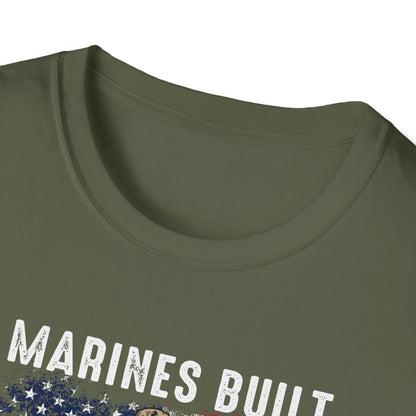 Marines Built American Made T‑Shirt