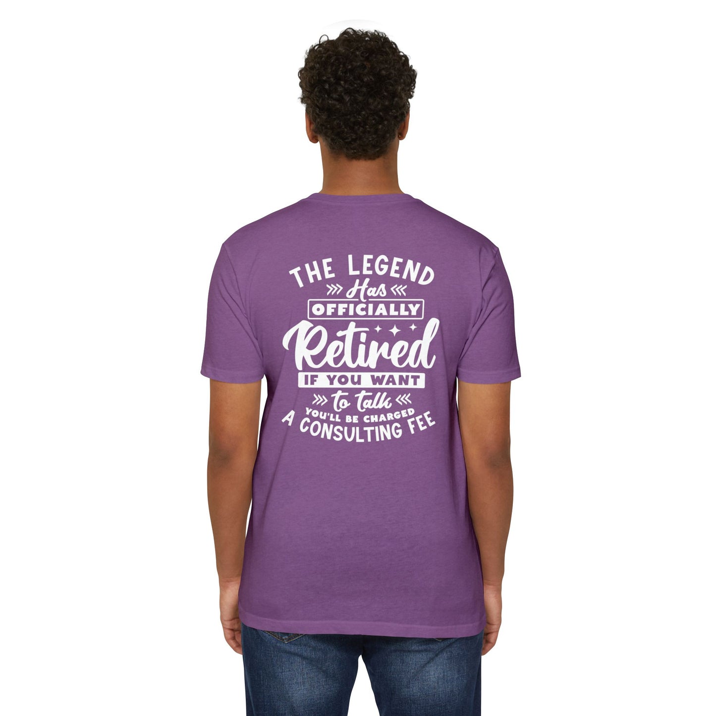 Retired Legend T-Shirt — "The Legend Has Officially Retired" Funny Retirement Tee