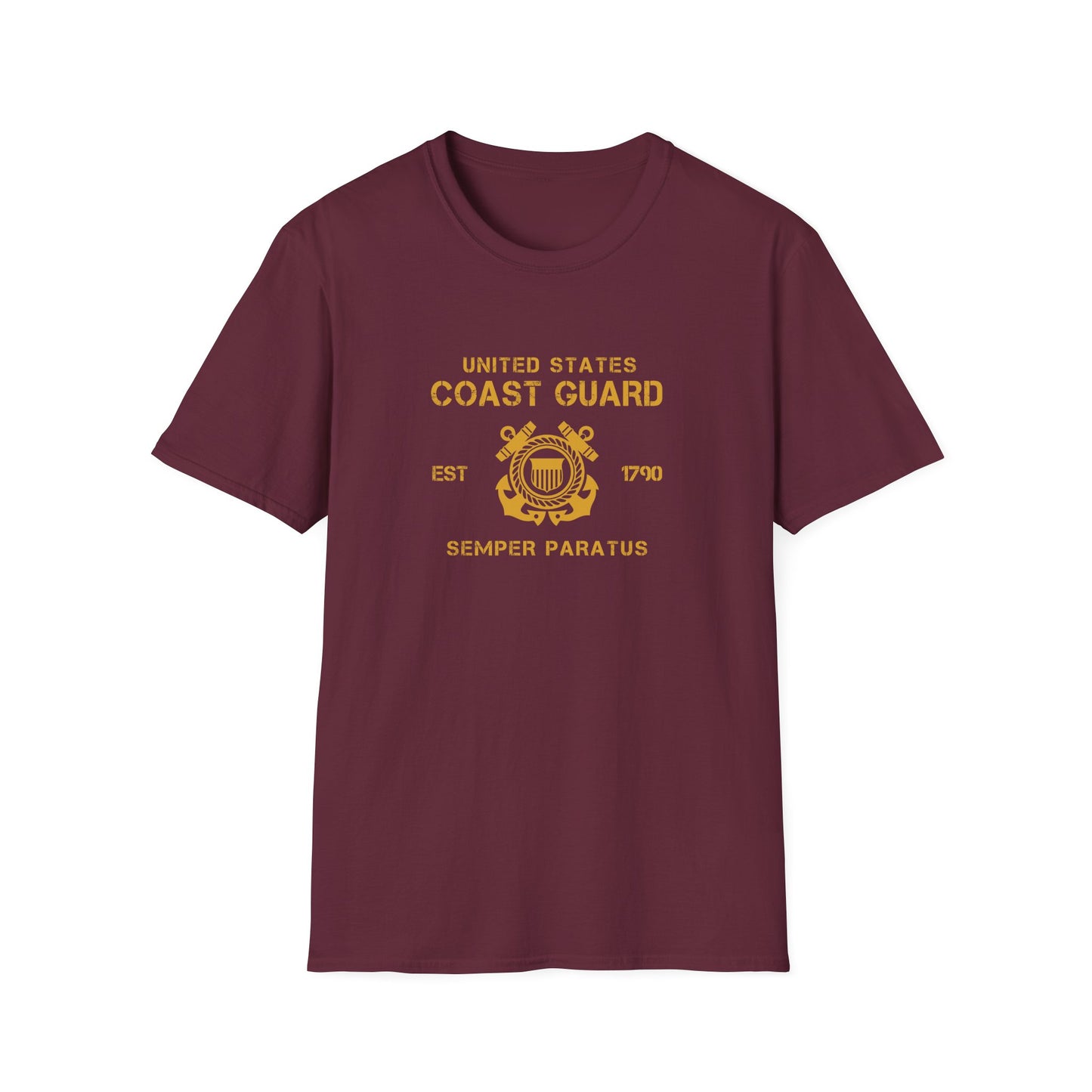 United States Coast Guard EST 1790 Semper Paratus T-Shirt