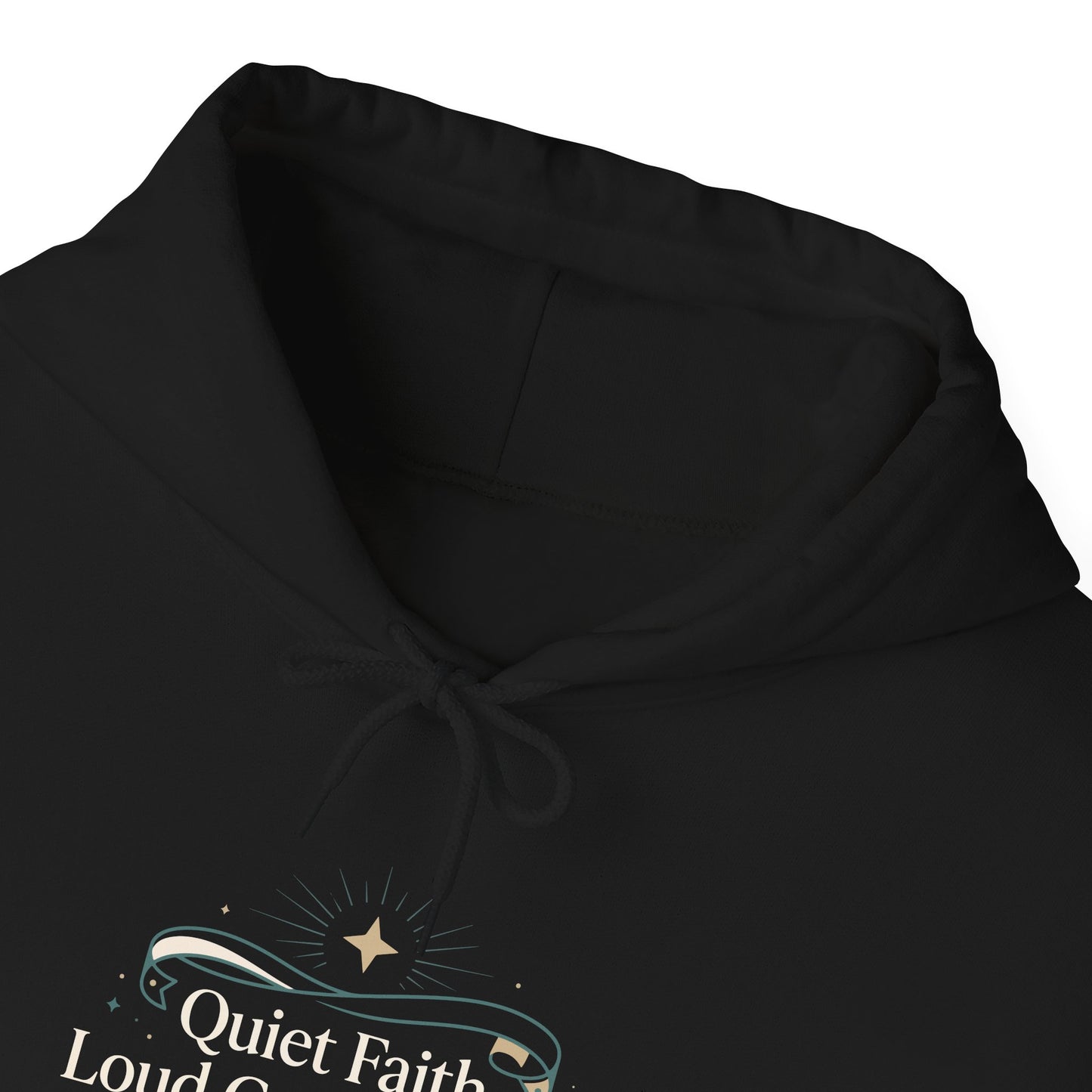 Quiet Faith Loud Compassion Hoodie