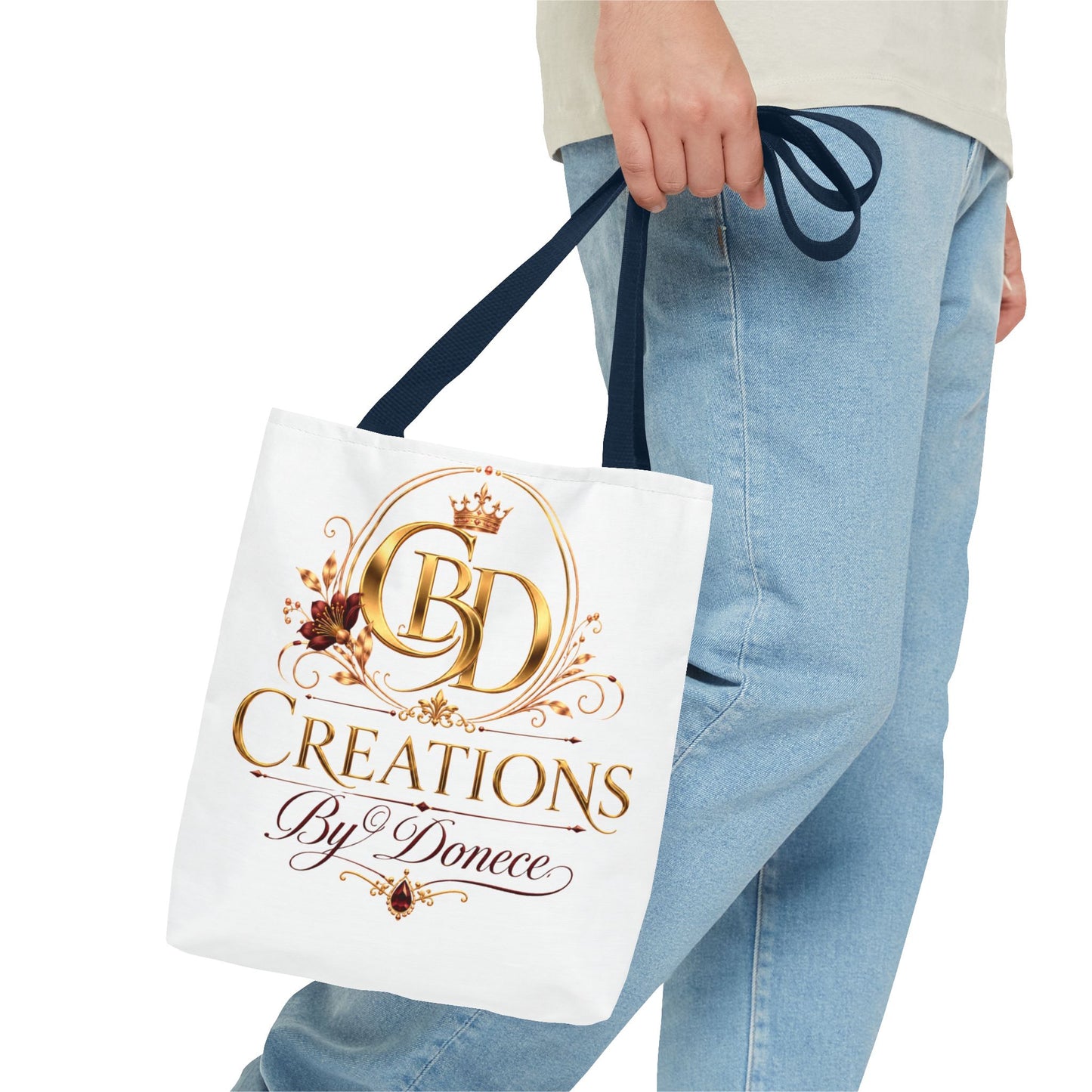 Creations By Donece Logo Tote