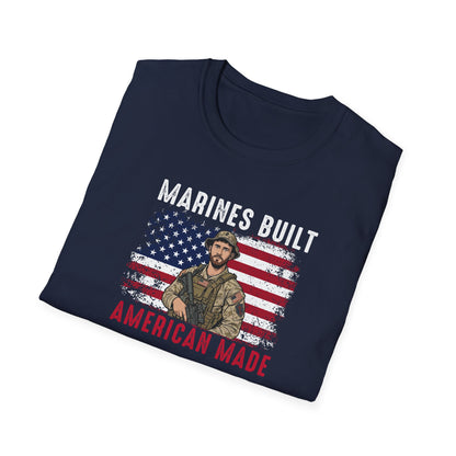 Marines Built American Made T‑Shirt