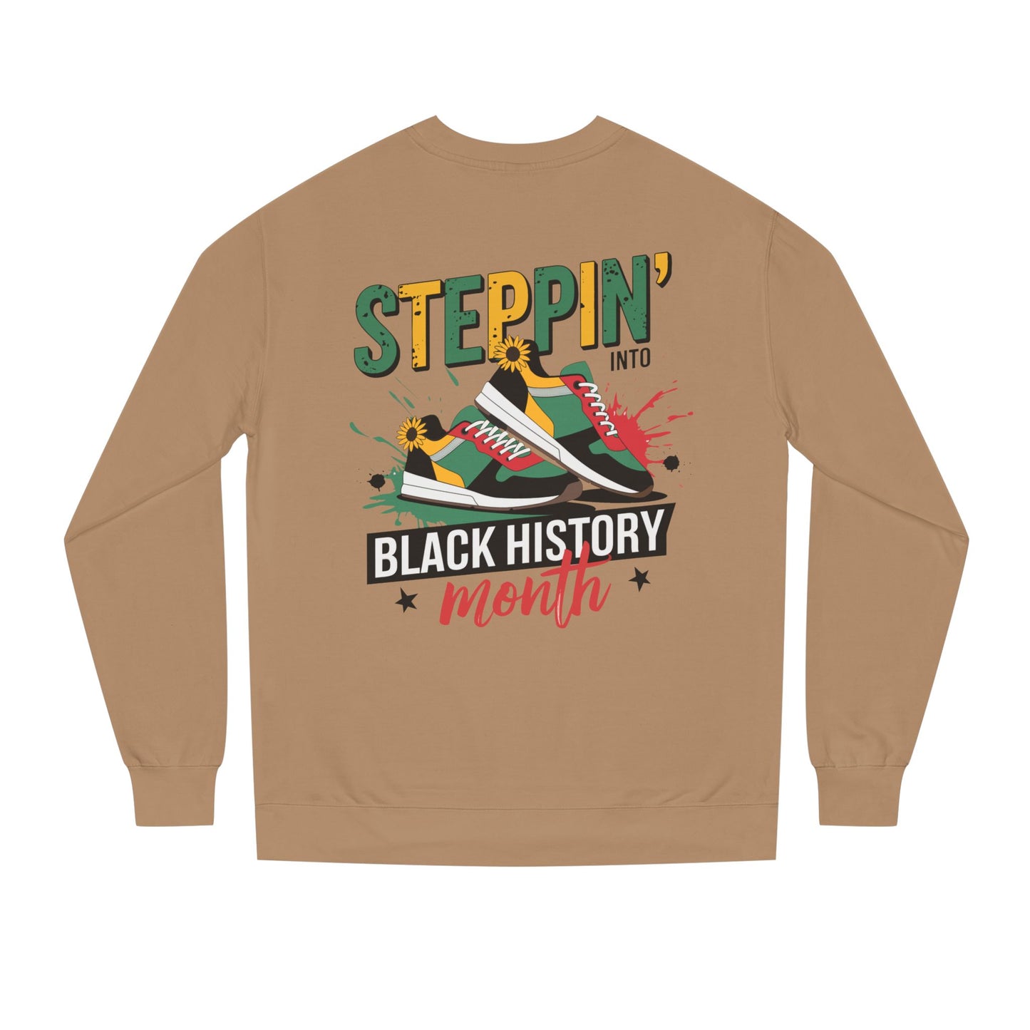 Steppin' Into Black History Month Sweatshirt