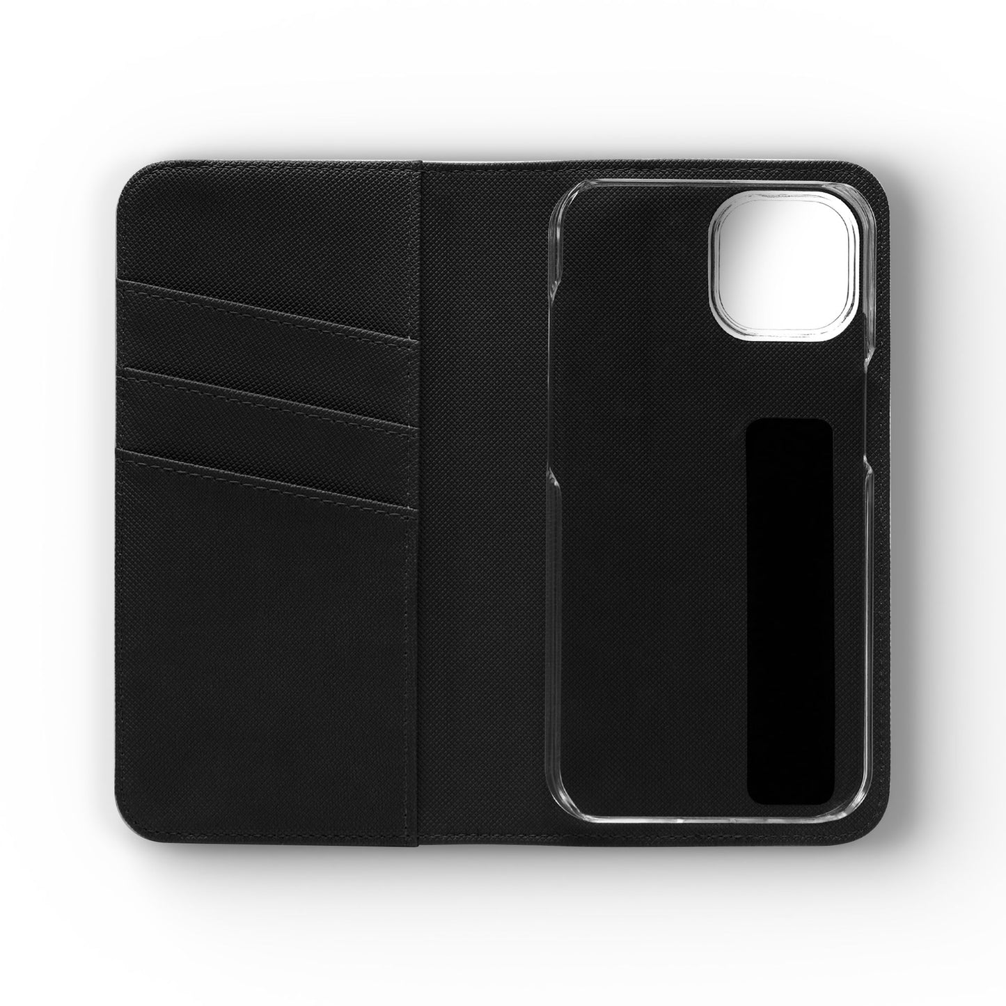 Christian Floral Phone Flip Case — "Jesus Saves" & Inspirational Scripture Wallet Cover
