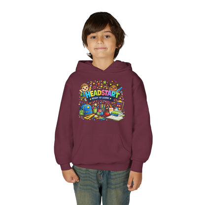 Head Start Kids Hoodie – 'Ready to Learn' Back-to-School Youth Sweatshirt