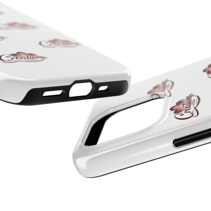 Logo Pattern Tough Phone Case — Creations Repeat Design