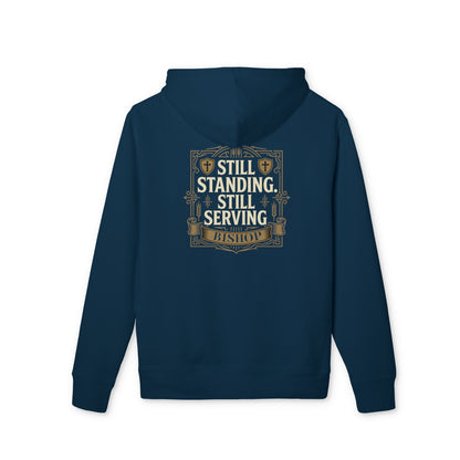Still Standing, Still Serving Hoodie — Military Veteran Tribute Hoodie