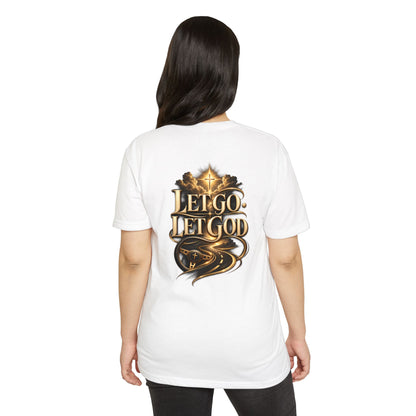 Let Go Let God T-Shirt — Inspirational Christian Faith Tee
