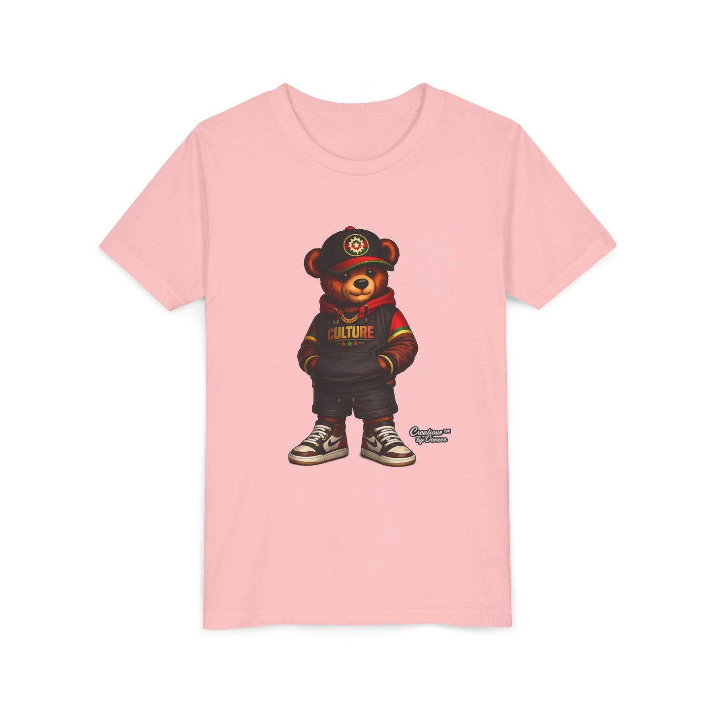 Youth Tee — Urban Bear "Culture" Graphic