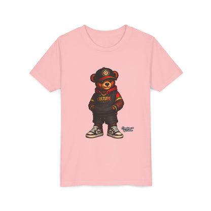 Youth Tee — Urban Bear "Culture" Graphic